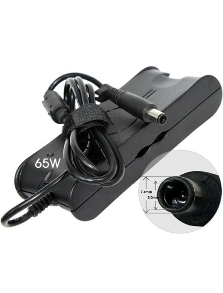 Cargador para portátil Dell 65W 19.5V 3.34A 7.4 mm x 5.0 mm / 3375