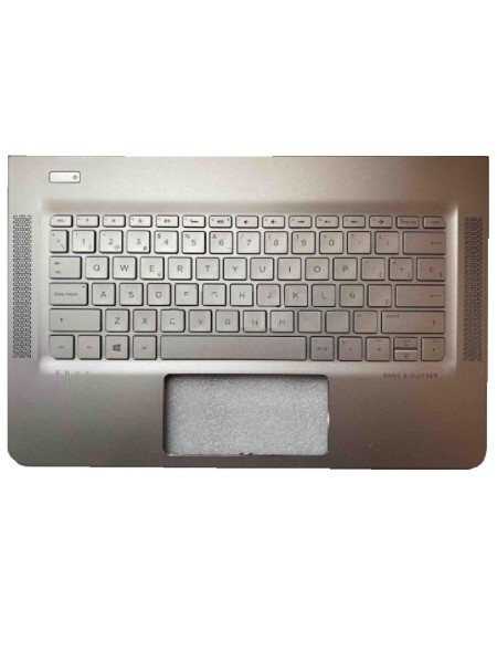 Top case + Teclado compatible para portátil HP 13-AB Plata 909620-071