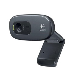 Webcam Logitech HD C270 / HD 720p / Fotos 3mpx / Microfono integrado con reduccion de ruido / Cable 1.5m / 960-001063