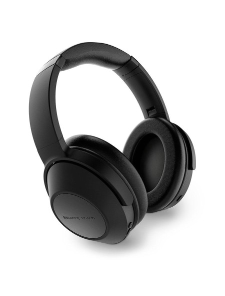 Auriculares Bluetooth Energy Sistem Travel 6 ANC / Cancelacion de ruido / Carga Rapida / Negro / 453078