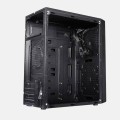 Caja Micro ATX Approx APPC-203F / Fuente alimentacion incluida / Negra / APPC-203F