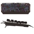 ÷ Teclado gaming mecanico conceptronic kronic01 retroiluminado rgb usb 8 teclas programables