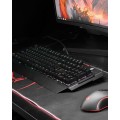 ÷ Teclado gaming mecanico conceptronic kronic01 retroiluminado rgb usb 8 teclas programables