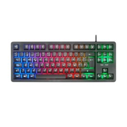 ÷ Teclado h-mech gaming mars gaming mk023 color negro tama?o compacto tkl iluminacion rgb