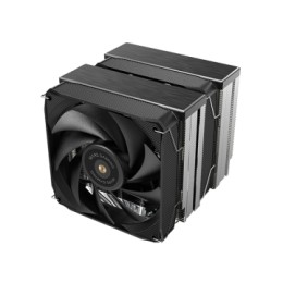 ÷ Ventilador con disipador de cpu mars gaming mcpu-xu6 black dual 6 heatpipes tdp 300w doble disipador