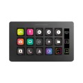 ÷ Control deck slim mars gaming msd-one black 15 teclas de acceso directo lcd personalizables