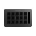 ÷ Control deck slim mars gaming msd-one black 15 teclas de acceso directo lcd personalizables