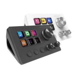 ÷ Control deck slim mars gaming msdtwow 6 teclas de acceso directo lcd 3 botones 3 ruedas multifuncion