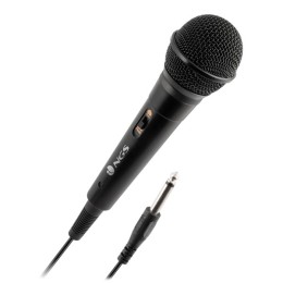 ÷ Microfono ngs singer fire especial karaoke jack 6.3 mm cable 3mtr
