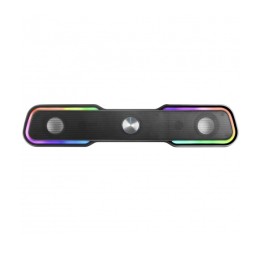 ÷ Barra de sonido bluetooth mars gaming msbx black 10w rms iluminacion rgb dinamico procesador dsp