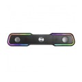 ÷ Barra de sonido bluetooth mars gaming msbx black 10w rms iluminacion rgb dinamico procesador dsp