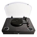 ÷ Tocadiscos bluetooth energy sistem blackspin altavoces 5w 33-45-78 rpm bt rca digitalizacion en usb