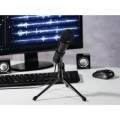 ÷ Microfono sobremesa hama mic-p35 allround jack 3.5mm con tripode cable 2.5m